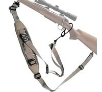 Sangle Réglable à Deux Points pour Arme à Feu, Bretelle de Fusil pour Extérieur avec Détachement Rapide et Épaulette, Nylon Camouflage 110 à 160cm