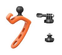 Sangle réglable pour caméra d'action - Technologie flexible à 360 degrés - Résistante aux chocs - Pour caméras de sport - Support de guidon