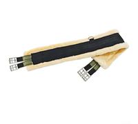 Sangle réglable pour cheval Western avec ceinture élastique renforcée, matériau polyester pour l'équitation (110 cm)