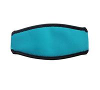 Sangle rembourrée en néoprène pour protéger les cheveux, après-shampooing, ceinture de plongée, lunettes de natation, bandeau, emballage d'appareil, bleu clair, as description