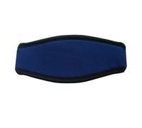 Sangle rembourrée en néoprène pour protéger les cheveux, après-shampooing, ceinture de plongée, lunettes de natation, bandeau, emballage d'appareil, bleu marine, as description