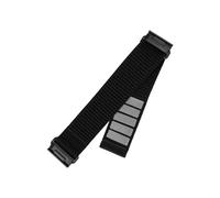 Sangle sportive en nylon - FIXED - QuickFit 26mm - Noir - Pour Garmin - Tour de poignet 16-21 cm