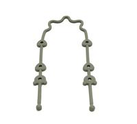 Sangle Sucette En Caoutchouc,Porte-Sucette,Jouet Pour Bébé,Chaîne Factice,Attrape-Tasse En Silicone 066b - Type Olive Green