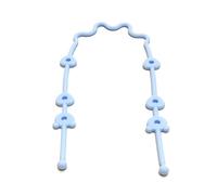 Sangle Sucette En Caoutchouc,Porte-Sucette,Jouet Pour Bébé,Chaîne Factice,Attrape-Tasse En Silicone 066b - Type For Sky Blue