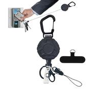 Sangle Téléphonique Rétractable | Sangle Anti-Perte Smartphone, Anti-Vol Téléphone Portable - Pour Adultes Seniors Voyage Camping Randonnée Shopping Salle de Sport Pêche Pique-nique