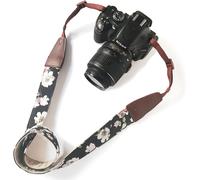 Sangle tour de cou pour appareil photo Canon Nikon Sony Lumix Kodak Fuji Olympus DSLR Universel Souple Confortable Réglable Libération rapide