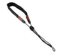 Estink Sangle tour de cou réglable en cuir PU souple avec crochet en métal pour saxophone alto, ténor, baryton, soprano, clarinette 47 cm