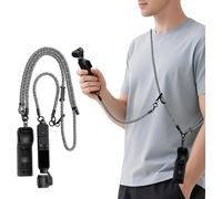 Sangle Tour De Cou Réglable 2 En 1 Pour Dji Osmo Pocket 3, Sangle De Poignet Et Bandoulière Réglable, Convient Pour Insta360 X5/X4, Gopro Hero, Perche À Selfie Et Accessoires D'App[CLI3943]