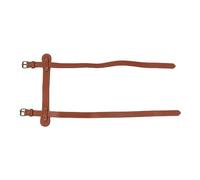 Sangle transport couverture cuir PU porte-tapi pique-nique Camping réglable | PU Double couche résistant à la déchirure, boucles métalliques réglables avec poignée transport pour couvertures, tapis Yoga