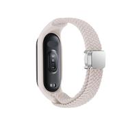Sangle tressée pour Xiaomi Mi Band 8 Boucle solo en nylon élastique bracelet de boucle magnétique pour Miband 8 NFC