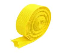 Sangle tubulaire de 30 mm, longueurs de 2, 5 ou 10 m, pour sac, collier de chien, vêtements, décoration, cordon, accessoires de couture DIY(Yellow,5Meters)