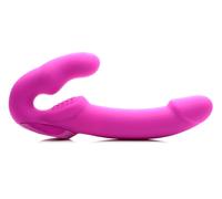 Sangle U Evoke Rechargeable Vibrante Silicone Sans Sangle, Rose