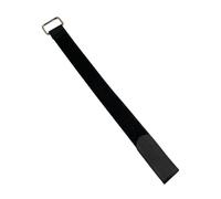 Sangle Velcro Alfatex Sangles à Boucle en métal Noir 5cm x 130cm x 1