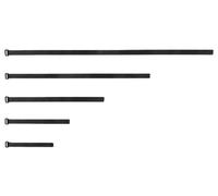 Sangle velcro cyclite fixation strap noir