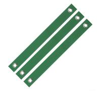 Sangle Vent pour arbre Nylon 3.8x40cm Verte Soutien Stable | Matériau nylon résistant Application pour facile grâce aux deux trous pour idéal pour professionnels jardiniers