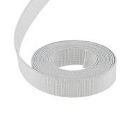 Sangle volet roulant store extérieur résistante aux UV largeur 18mm en polyester au mètre Rouleau Fenêtre Porte Enrouleur, gris