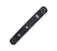 Sangle western pour cheval en néoprène Professional's Choice Ventech Noir 81 cm