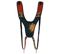 Sangle XDrum Djembe Eco - Sangle d'épaule pour djembés - avec 2 mousquetons métalliques - réglable de 60 à 76 cm - colorée