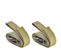 Sangles 2pcs 1.35m Travel Tied Belt Durable Nylon Cargo Tie Down Luggage Lash Strap Camping Hiking Storage Buckle(Army Green 2PCS)