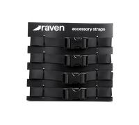 Sangles À Bagage Raven, Lot De 4 Noir Noir