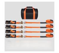 Sangles à cliquet, Kit de Sangles d'arrimage à cliquet 2"x96"/120" for pneus, for Voiture avec mousquetons for Tourisme, Camion, remorque