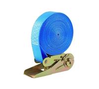 Sangles à cliquet Robustes, Sangle d'arrimage à cliquet 1000 kg Bleue 2-10 m(6m)