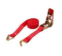 Sangles à cliquet, Sangle d'arrimage à cliquet rouge 3, 52 pieds de long et 1 2 pouces large(W1",L36.1')