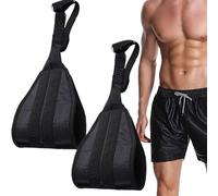 Sangles abdominales réglables - Sangles d'exercice suspendues, supports de bras antidérapants, suspension de fitness portable, équipement d'entraînement à usage intensif | pour pilates, gym, maison