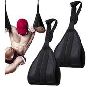 Sangles abdominales suspendues - 47 x 20 cm pour renforcer le tronc, étirement avec sports réglables, équipement pilates pour la maison, les voyages, l'extérieur, la salle de sport