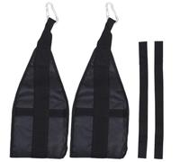 Sangles Abdominales Suspendues en Nylon Noir, 1 Set