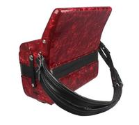 Sangles accordéon - ARAMOX - 1 paire de bretelles en cuir PU à longueur réglable - Noir