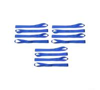 Sangles Boucle 25mm 46cm pour Moto pour atv Remorquage Sangles | Boucle intégrée, renforcée, pour idéal pour moto pour atv, 25mm large, 46cm longueur, usage quotidien(Blue 2.5 * 46cm)