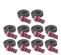 Sangles Buckle Tie-Down Belt Cargo Straps Outdoor Quick Release Cord Tape Rope Travel Backpack Fixed Strap Tension Belts Fixing(10 PCS)