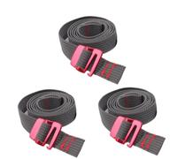 Sangles Buckle Tie-Down Belt Cargo Straps Outdoor Quick Release Cord Tape Rope Travel Backpack Fixed Strap Tension Belts Fixing(3 PCS)