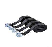 Sangles d'Arrimage 5M 4PCS Cam Buckle Nylon | Boucle ajustable, nylon , protège la cargaison, 5 mètres, pour idéal déménagement