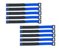 Sangles d'arrimage de Batterie,Petite Sangle Lot de 20 Attaches de câble Auto-adhésives en Nylon, réutilisables, antidérapantes, for Batterie, Accessoires RC, 50 x 2 cm(30x2cm-dark Blue)