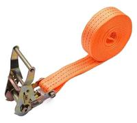 Sangles d'arrimage pour Charges Lourdes, Sangle à cliquet Multicolore 25-50 mm x 2-10 m(Orange25mmx2m)