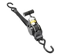 Sangles d'Arrimage Rétractables,Sangle Rétractable à Cliquet pour Transport de Cargo et Marchandises | Outils de Fixation Automobiles pour Remorque à Cargo, Kayak, Quads, UTVs et Motos