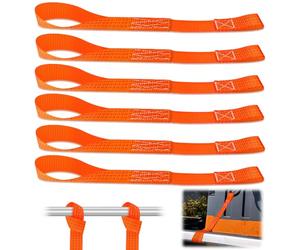 Sangles d'Arrimage Sangle d'Arrimage 1000 Kg Sangle Arrimage 43 x 3,8 cm Sangle Moto Sangle Arrimage Moto Boucles Souples pour Porte-vélo, Remorque, Quad, ATV