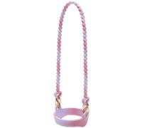 Sangles de bouteille d'eau de transport, bandoulière de bouteille d'eau - Sangle de support souple pour un confort portable - Corde portative en silicone élastique pour porte-gobelet en silicon