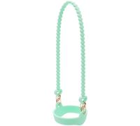 Sangles de bouteille d'eau de transport, bandoulière de bouteille d'eau - Sangle de support souple pour un confort portable - Corde portative en silicone élastique pour porte-gobelet en silicon, vert
