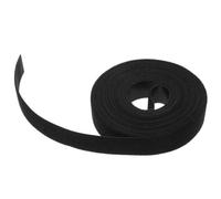 Sangles de Câble Auto-agrippantes Réutilisables, Fixation Forte | Polyester Noir, Usage Polyvalent, Lot Pratique pour Organiser Cordons et Faisceaux, Format Compact
