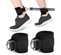 INF Sangles de cheville Fitness Sangle de cheville Kickbacks Le noir