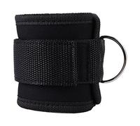 Sangles de Cheville Musculation des Jambes Sangle de Musculation Anneau de Pied pour Fitness Taekwondo Joueurs de Football Améliorer la Force du Pied Néoprène Nylon Noir Bleu 29,5 (Noire)