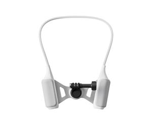 Sangles de cou pour appareil photo avec batterie externe intégrée de 4800 mAh pour vue mains libres à la première personne pour caméras d'action