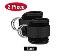 Sangles De Dehors Réglables,Anneau En D,Mancommuniste De Soutien,Rinçage,Poulie D'entraînement De Bug Astique Avec Garde De Structure,Force Des Jambes,Abducteurs De Sécurité - Type Jk Black 2pcs