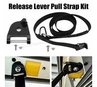 Sangles de fixation pour couvre-rouleau de toit Pick Up pour Ford Ranger Raptor Toyota Hilux, kit de quincaillerie avec levier de déverrouillage et sangle de traction 1 Set Pull Strap