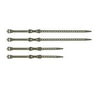 Sangles de fixation Stretch-Loc Strap 12 mm Mini Burnt Olive Sea to Summit - 4 pcs.