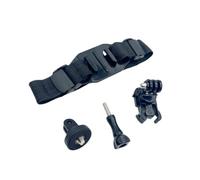 Sangles de fixation universelles pour casque de caméra d'action - Longueur réglable - Pour le cyclisme, le ski, le parachutisme, l'aventure - Sangles en nylon