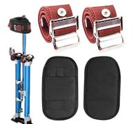 Sangles de jambes pour échasses plaquiste Accessoires et fournitures de | Kit De Sangle Fixation Jambe Échasse Nylon Pour Peinture Murale Domestique Spectacle De Rue Construction Réparati